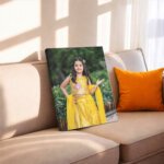 Premium baby canvas photo frame printed on high quality canvas