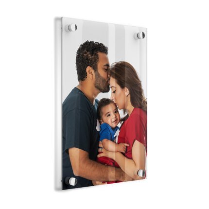custom baby photo acrylic frame glossy finish